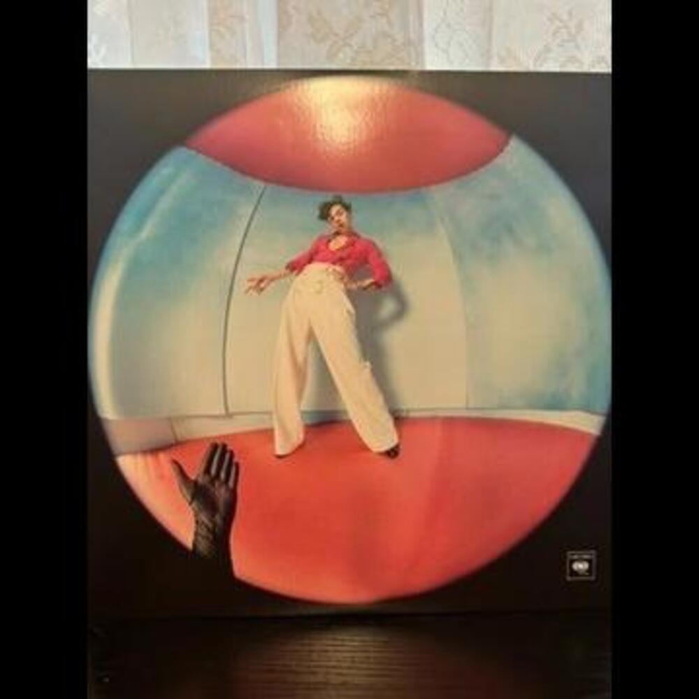 Harry Styles Iconic Music Artist's Vinyl Record with poster